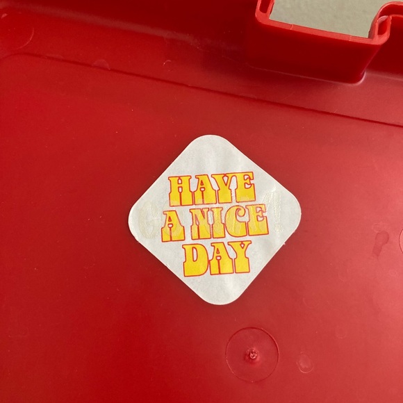 Vintage 80’s Wrinkles lunchbox with thermos - Picture 8 of 14